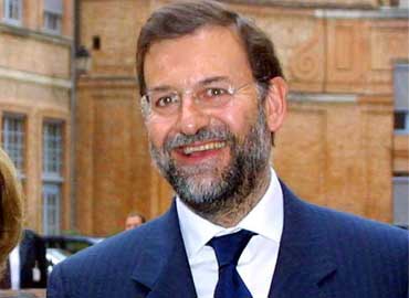 Mariano Rajoy, recientemente electo Presidente del Gobierno