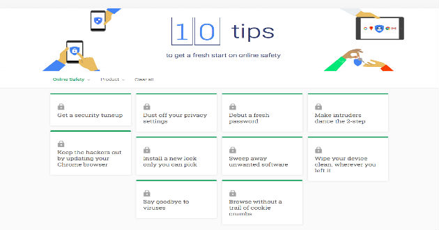 Conoce los 10 consejos de Google sobre seguridad y privacidad
