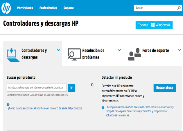Dónde descargar drivers impresoras HP