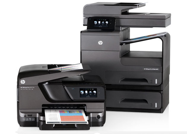 HP Officejet Pro en los medios