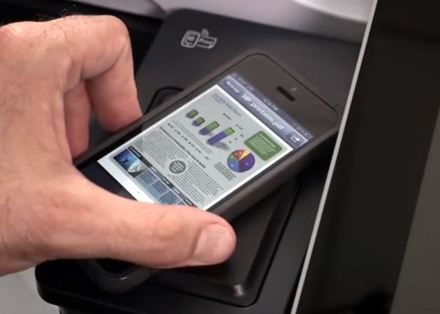 NFC Touch-to-print de HP