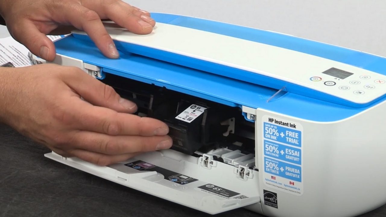 Cómo cambiar los cartuchos de tinta en la serie HP DeskJet 3700