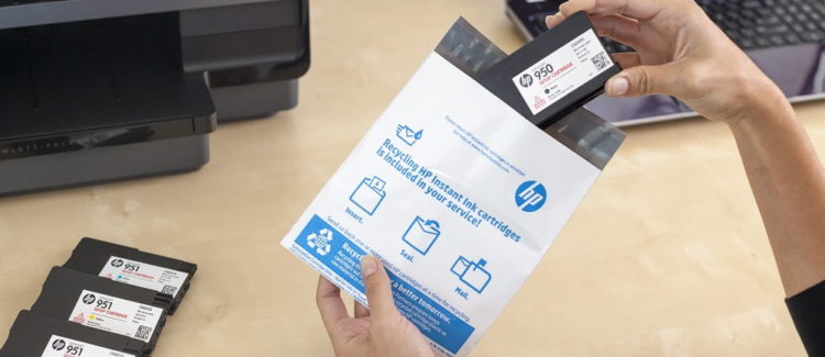 Cuida del medio ambiente con el servicio HP Instant Ink
