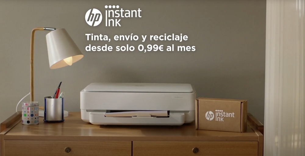 HP Instant Ink tinta envio y reciclaje