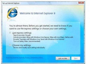 Internet Explorer 8