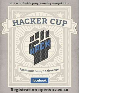 La Hacker Cup 2011 de Facebook llega a la final