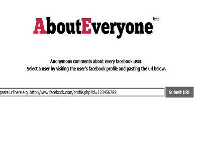 AboutEveryone permite insultar a usuarios de Facebook anonimamente