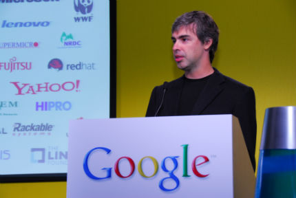 Larry Page realiza los primeros cambios en Google Larry Page realiza los primeros cambios en Google