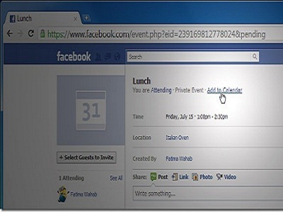 Exporta los eventos de Facebook a Google Calendar 