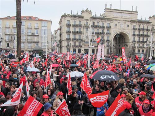 Los sindicatos aprobarán esta mañana la huelga general del 14 de noviembre