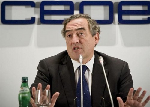 El presidente de la CEOE no cree las encuestas del INE sobre el paro
