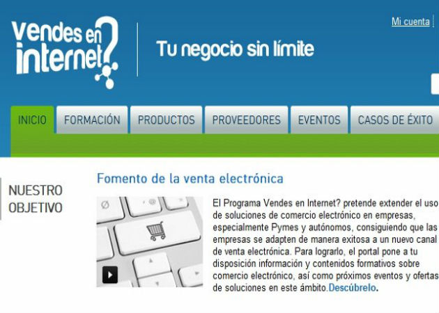 Arranca la segunda edición del programa "¿Vendes en Internet?"