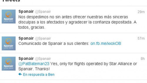 Spanair-Twitter
