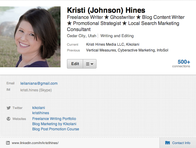 linkedin-links-on-profile