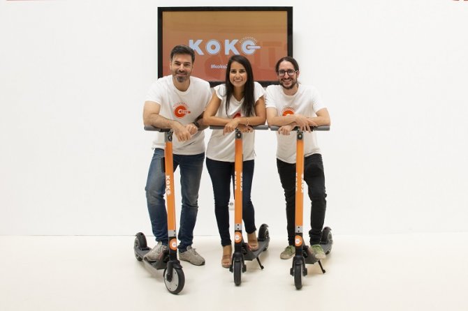 Monarquía Inhibir Es mas que Koko llega a Zaragoza con sus patinetes eléctricos - MuyPymes