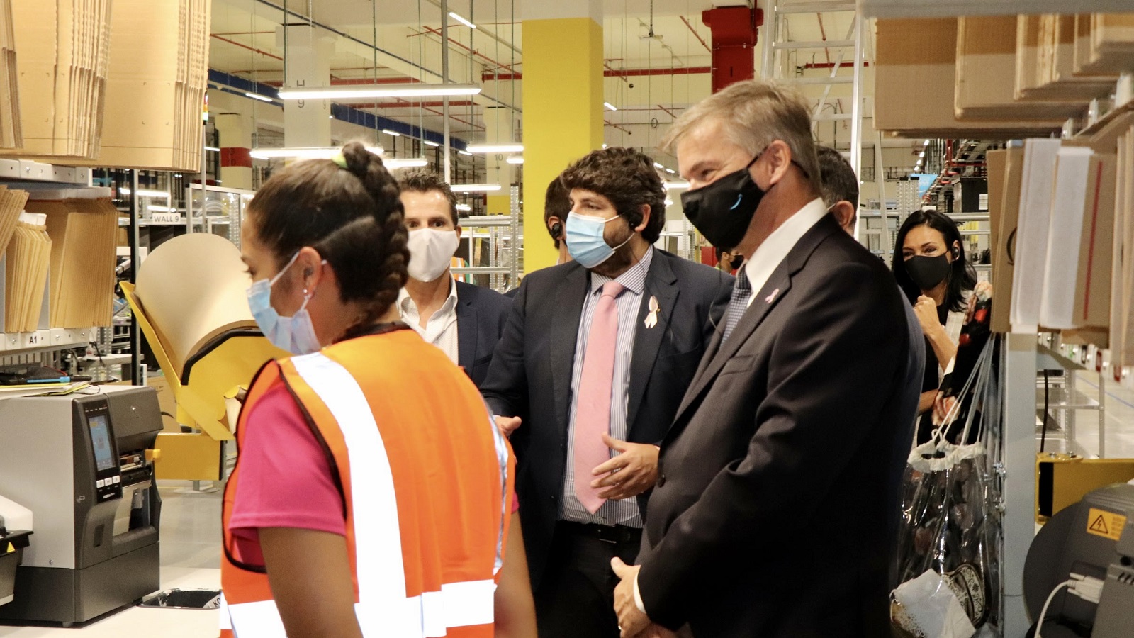 Inauguracion Centro Logistico Corvera