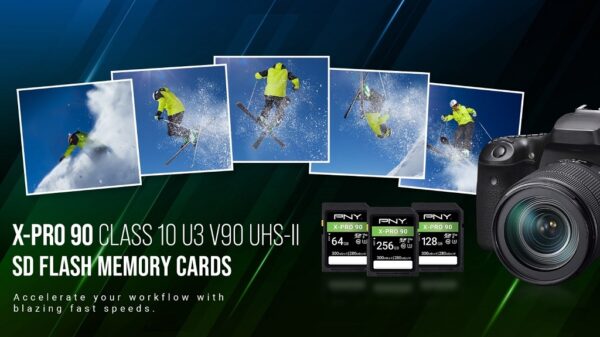 PNY presenta sus nuevas tarjetas de memoria flash SD X-PRO 90 UHS-II