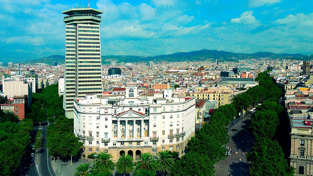 edificio Colón de Drassanes-La Rambla (Barcelona)