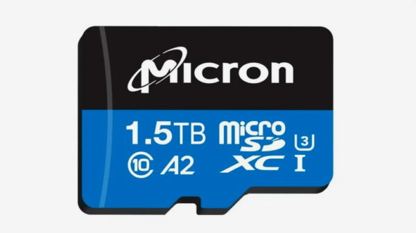 Micron presenta la primera tarjeta microSD de 1,5 TB