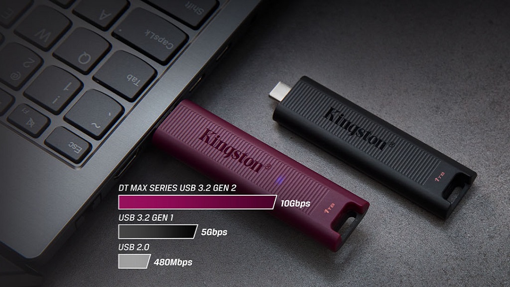 Kingston Digital lanza el DataTraveler Max USB 3.2 Gen 2