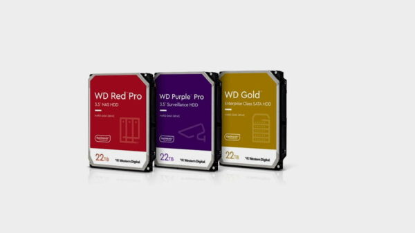 WD empieza a suministrar HDDs de 22 TB de capacidad