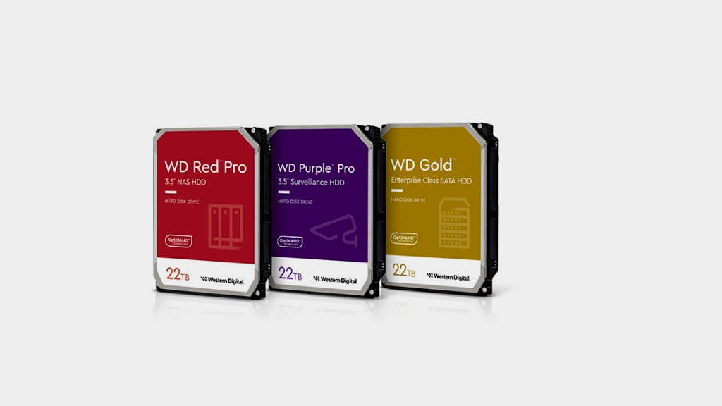 WD empieza a suministrar HDDs de 22 TB de capacidad
