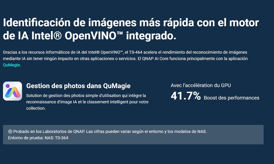 QNAP presenta el NAS 2,5GbE TS-x64