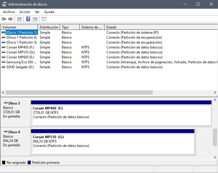 Cómo asignar letra de unidad a un SSD en Windows