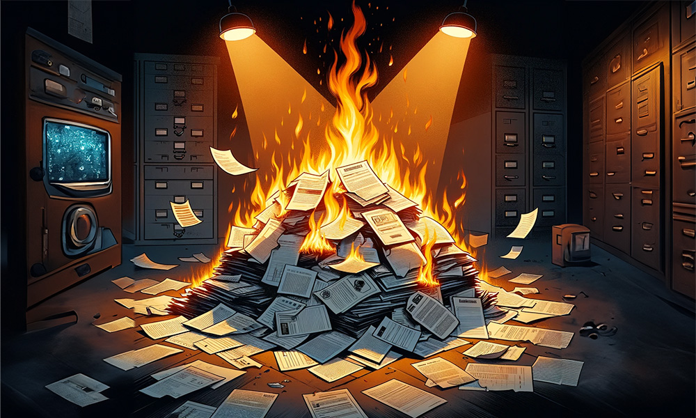 Acaba con la documentacion en papel