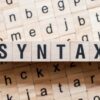 Syntax