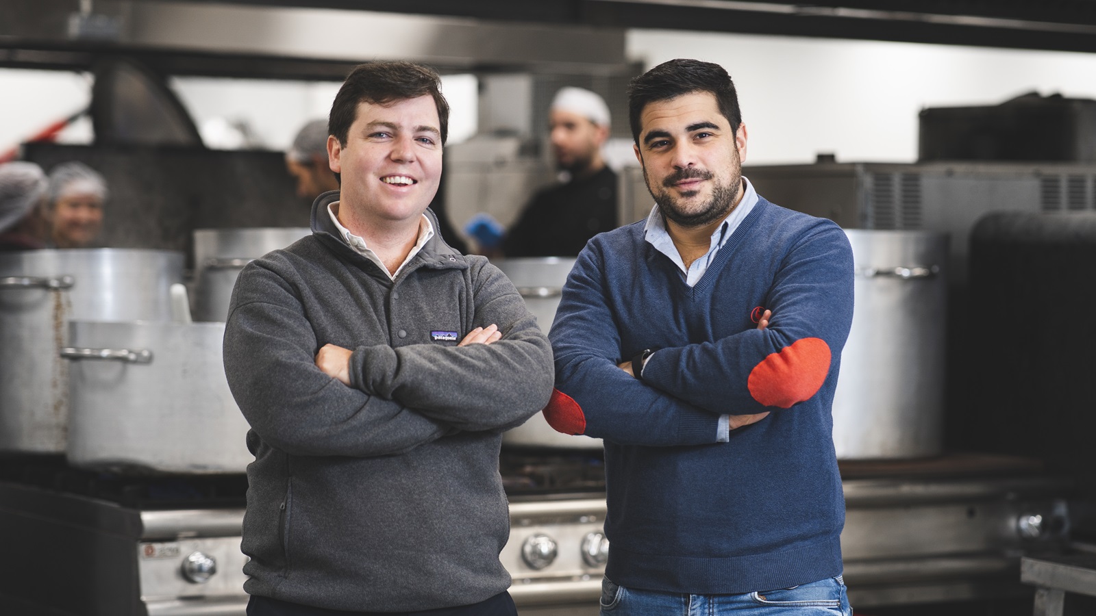 Andrés Casal y Efrén Álvarez -de izqu. a dcha- fundadores y CEOs de Wetaca