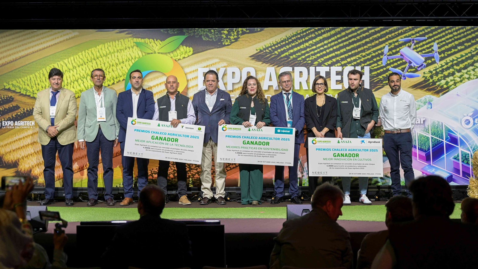 Los ganadores de los Premios Chaleco Agricultor - Expo Agritech 2025