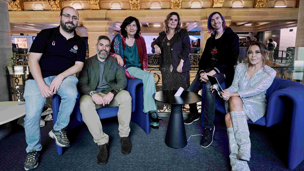 Aaron Sújar, José Ignacio Hernández, María Jesús Villamediana, Olga Blanco, David Carrasco y Pilar Sánchez -Bleda