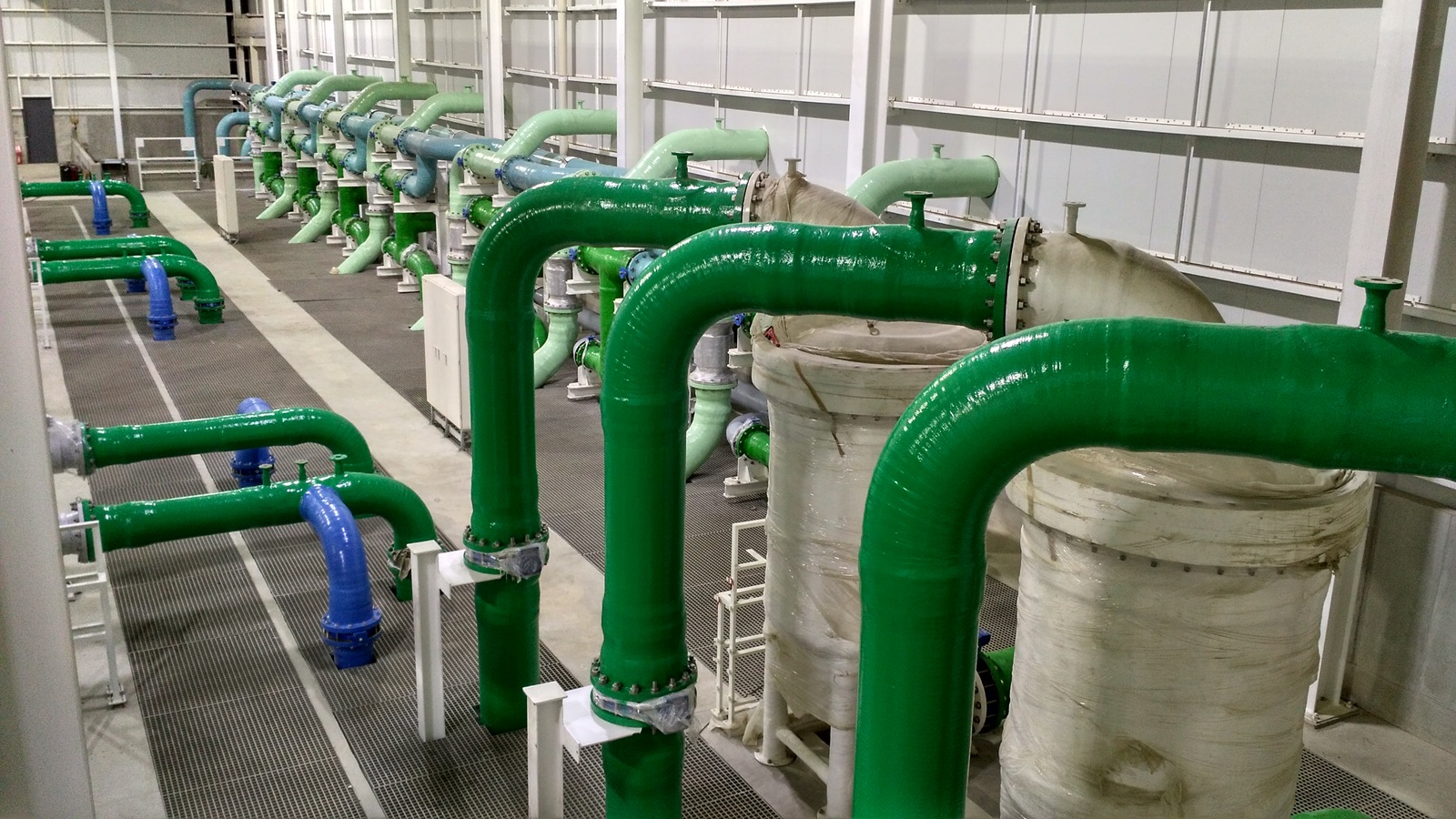 AMIBLU PIPES SPAIN participa en el desarrollo de una planta desaladora en el Algarve