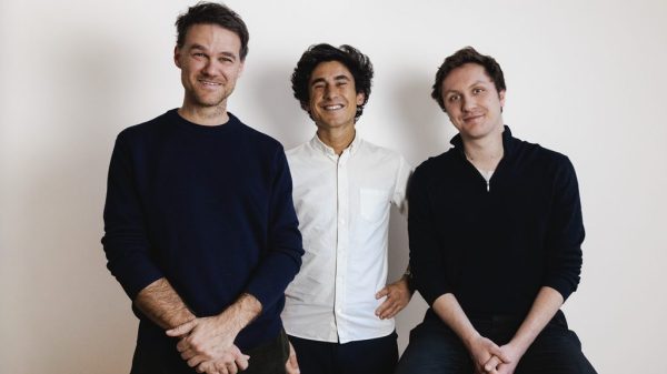 Equipo fundador Stoïk. Jules Veyrat, Alexandre Andreini y Nicolas Sayer