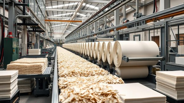 fábrica de papel