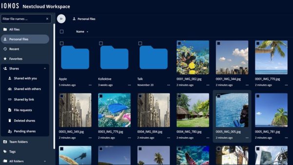 IONOS x Nextcloud Workspace