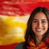 española