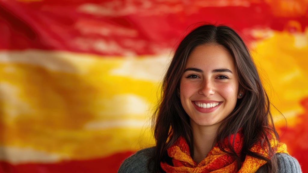 española