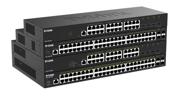 D-Link DGS-1250 Smart Managed Switches 10G uplink high res