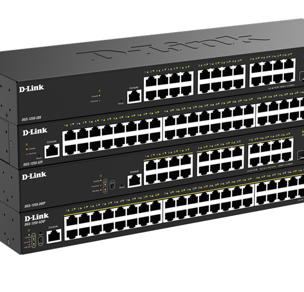 D-Link DGS-1250 Smart Managed Switches 10G uplink high res