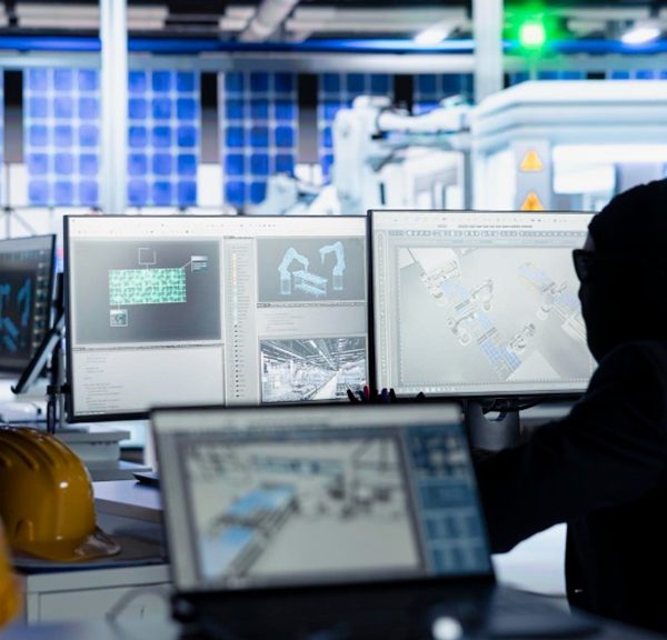 robos en naves industriales
