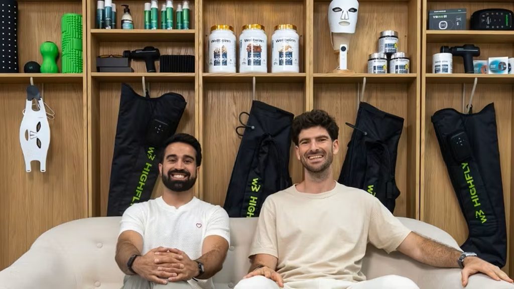 Carlos Martínez y Miguel Ortín, cofundadores de Wellbeinn